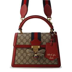Gucci Queen Margaret GG Supreme Bee Handbag Shoulder Bag